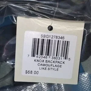 Fossil | Bags | Fossil Knox Backpack Camouflage Likestyle  display picture 3